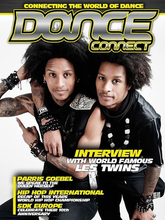 Les Twins cover magazine Dance Connect